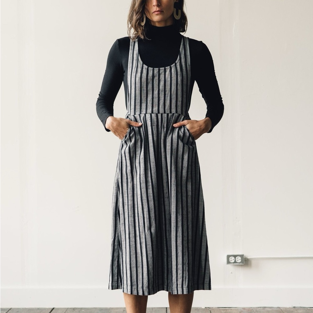 Ace & Jig Spencer Dress in Concrete